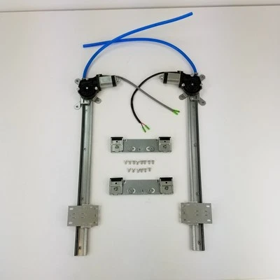 Kit de conversión de manivela de ventana eléctrica de vidrio plano de 2 puertas para camioneta Ford 1948-56  Foto 1 de 4