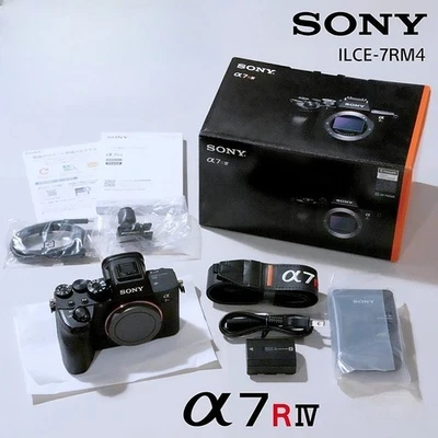 Câmera Sony Alpha a7R iv 61MP ILCE-7RM4 Corpo com Acessórios Apenas Japonês #219 - Imagem 1 de 4