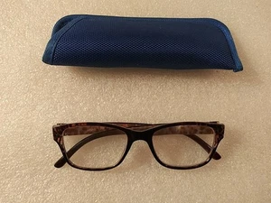 M+ Readers Grace CRYBN +1,75 Schildpatt Lesebrille 51-19-137 montiert in USA - Bild 1 von 9