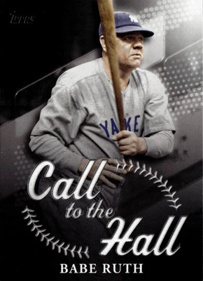 2025 Topps Call to the Hall Babe Ruth Card #CTH-14 - Image 1 of 2