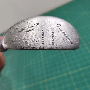 Golfcraft Frank Johnston Highlander Special Putter Golf Club RH 35" Steel Shaft - Picture 1 of 21