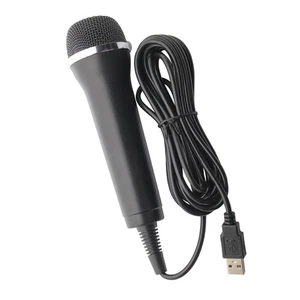 Universal USB Wired Microphone Karaoke Mic for      /360/ PC/PS2 W5H52229 - Picture 1 of 9