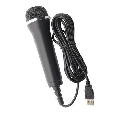 Universal USB Wired Microphone Karaoke Mic for      /360/ PC/PS2 W5H52229 - Image 1 of 4