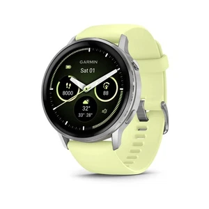 Garmin Venu 4 Smartwatch (Silver/Citron) - Picture 1 of 9