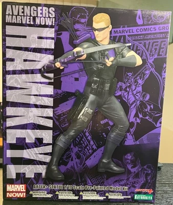 Figura Estatua HAWKEYE Marvel Now Kotobukiya ARTFX+ Avengers Escala 1:10 ¡NUEVA! Foto 1 de 2