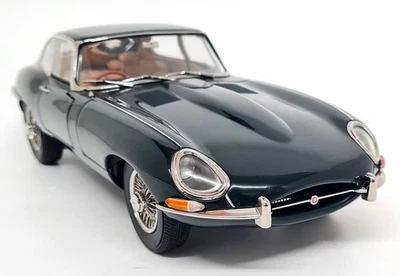 Kyosho 1/18 Jaguar E-Type Coupe British Racing Green Diecast Scale Model Car - Image 1 of 4