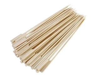 Bamboo Paddle Skewers 12" 100pc/Bag, Kabob Skewers, BBQ Skewers for Outdoor G... - Picture 1 of 9