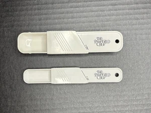 Pampered Chef Adjustable Slide Measuring Spoon Set of Two 1 tsp and 1 TBSP - Picture 1 of 5