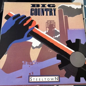 Big Country SteeltownLP Album vinyl record 1984 on Mercury MERH49 pop rock - Picture 1 of 7