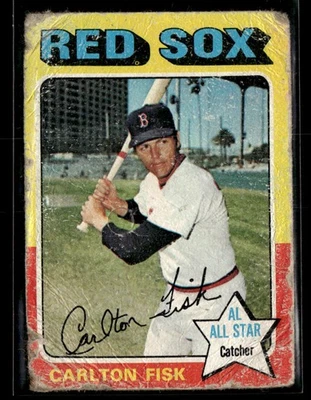 1975 Topps #80 Carlton Fisk *Low Grade* - Image 1 of 2
