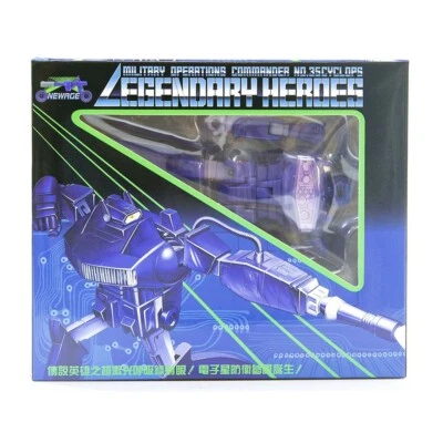 Newage NA H35 G1 Shockblast Cyclops Mini Shockwave Action Figure In stock - Image 1 of 4