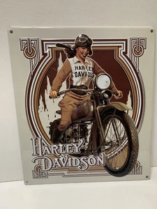 Metal 3D Harley Davidson Sign Licensed New - Picture 1 of 1
