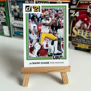 2021 Panini Draft Picks Ja'Marr Chase #36 Donruss Rookie Card RC Bengals - Picture 1 of 2