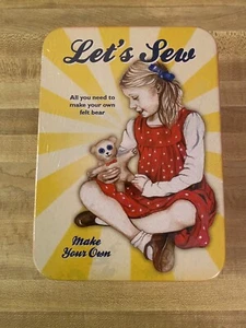 Let's Sew Make Your Own Felt Bear kit, Factory Sealed, 2011, kid activity, New - Picture 1 of 4