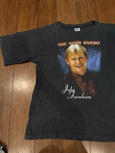 THE MAIN EVENT T-Shirt JOHN FARNHAM OLIVIA NEWTON-JOHN ANTHONY WARLOW - SIZE MED - Picture 1 of 11