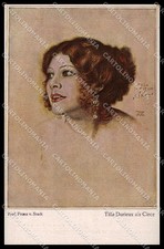 Artist Signed Franz v. Stuck Lady Tilla Durieux Actress Primus 5001 pc ZG3497