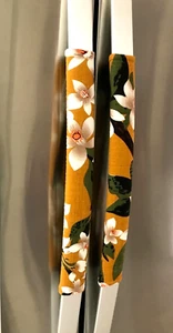 Refrigerator Oven Door Padded  Appliance Handle Covers Tropical Set of Two - Picture 1 of 6