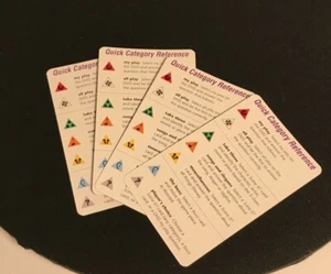 Disney Scene it 2004 DVD Spiel - Ersatz Kategorie Karten - Bild 1 von 3