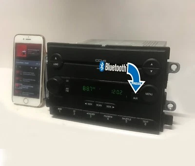 OEM 06 07 Ford FREESTYLE 500 F150 F250 Mercury Montego Radio MP3 6CD BLUETOOTH  Foto 1 de 4