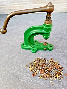 PRESSE A OEILLET PROFESSIONNELLE RENOVEE POUR CUIR CARTON - Bild 1 von 3