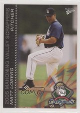 2005 MultiAd Sports Mahoning Valley Scrappers Matt Loberg #21