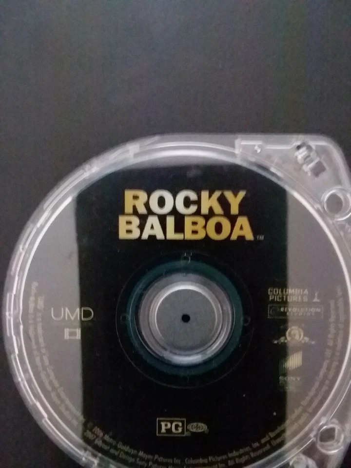 PSP UMD Video Rocky Balboa No Case or Manual - Imagem 1 de 1