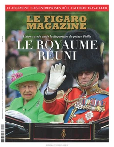  LE FIGARO MAGAZINE Prince PHILIP ELIZABETH_LINO VENTURA_KATE WINSLET 2021 ©TBC - Imagen 1 de 1