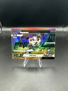 2023 Donruss Optic Jalen Hurts Play Action Silver Holo #3 - Picture 1 of 2
