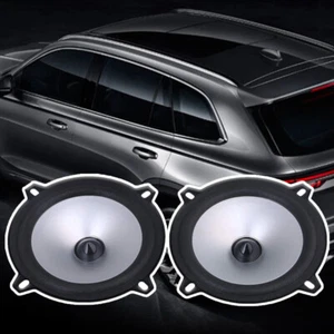 5" inch Car Audio Speakers 80-20KHZ HiFi Full-Range Subwoofer 60W Horn Speakers - Picture 1 of 13