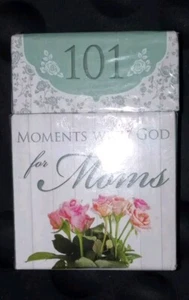Momentos con Dios para mamás dos juegos de tarjetas diarias mensajes llenos de fe - Imagen 1 de 7