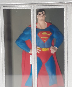 Hallmark Superman Phone Booth DC Comics Superhero 1995 Lighted Ornament QLXI7309