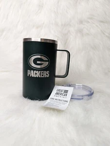 NFL Green Bay Packers Thermo Edelstahl 18 Oz. Hustle Becher mit Deckel NEU - Bild 1 von 5