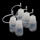 5pcs Needle Tip Empty Squeezable Liquid Dropper Bottle Plastic 5ml FOHOT!JCA-YB
