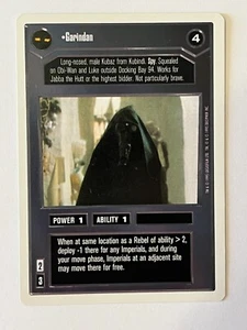 Garindan (Alien) Star Wars CCG TCG Card Game Single x1, LP - Picture 1 of 2