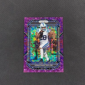 Prizm Jonathan Taylor 2022 #122 No Huddle disco púrpura/35 SP Colts Wisconsin  - Imagen 1 de 10