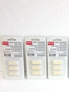 9x NEW Sparco Refill Pads, for Numbering Machines,Uninked,(SPR81000) 80057 80067 - Picture 1 of 8