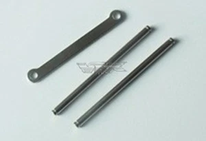 85205 Piastra in metallo Centrale Inferiore Posteriore e Spinotti x Modelli 1/8 - Foto 1 di 1