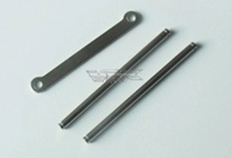 85205 Piastra in metallo Centrale Inferiore Posteriore e Spinotti x Modelli 1/8 - Immagine 1 di 1