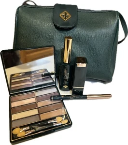 DE COLECCIÓN RARO CONJUNTO DE MAQUILLAJE SARA ST JAMES VERDE OSCURO BANDOLERA SOMBRA DE OJOS DELINEADOR RÍMEL LAP - Imagen 1 de 17