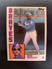 1984 Topps Bob Watson #739 Atlanta Braves Baseball