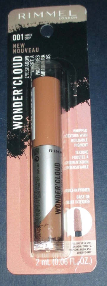 Rimmel London Wonder Cloud Eyeshadow-Honey Drop 001 NEW - Image 1 of 1