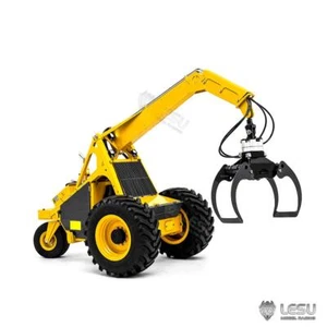 1/14 LESU AOUE 225A Hydraulic RC Log Loader Grabber Pump 4CH Valve Wheeled Car - Picture 1 of 23