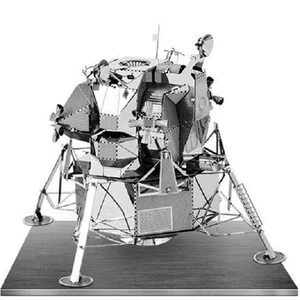 Módulo Lunar Apolo: Metal Tierra 3D Corte Láser Miniatura Kit 2 Hojas - Imagen 1 de 3