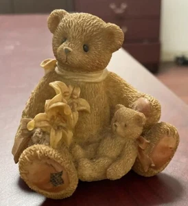 ©1997 Hillman/Enesco Cherished Teddies® "Lily" Lilies Bloom with Petals of Hope - Picture 1 of 10