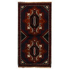 Handmade Afghan Traditional Baluchi Wool Bedroom Wool Rug 2'6 X 4'7 Ft -G17631