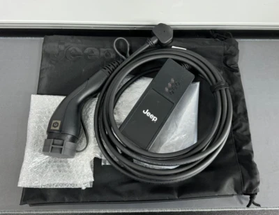 CAVO RICARICA CARICABATTERIE CASA JEEP 3 PIN TIPO 2 ORIGINALE BUSSOLA RENEGADE WRANGLER - Immagine 1 di 4