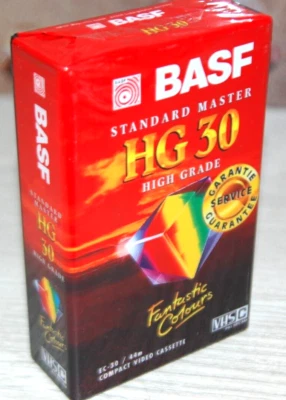BASF VHS-C HG30 Standard Master NEU OVP - original mit Folie versiegelt von 1998 - Bild 1 von 4