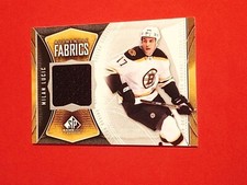 2009-10 SP Game Used Authentic Fabric Jersey #AF-ML Milan Lucic Boston Bruins 