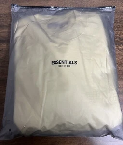 Essentials Fear Of God Oversized Sweatshirt Canary Yellow-Size Large - Picture 1 of 7
