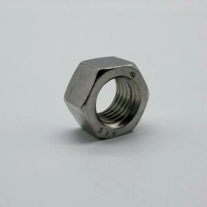 TUERCA HEXAGONAL 7/8”-9 SS 316, LA, PLATA - NUEVO - Imagen 1 de 3